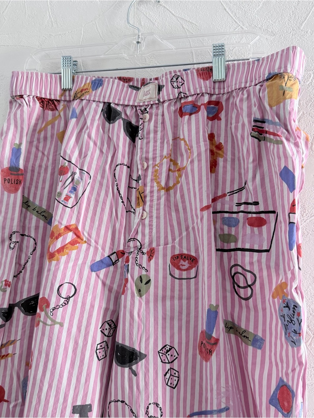 Anthropologie Lyrebird Wren Boxer Pants - Phthalo Ruth Print - sz XL - Picture 2 of 3